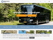 Tablet Screenshot of brouwerstours.nl
